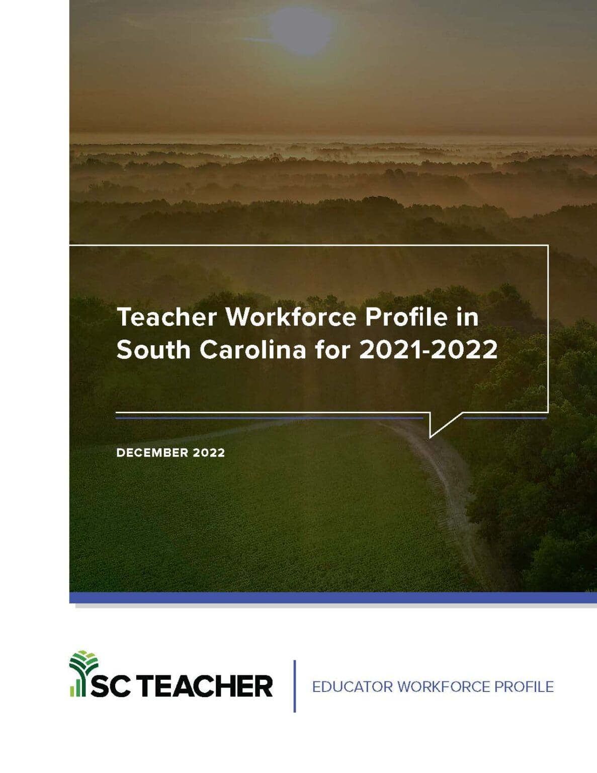 Teacher Workforce Profile in South Carolina for 20212022 SC TEACHER